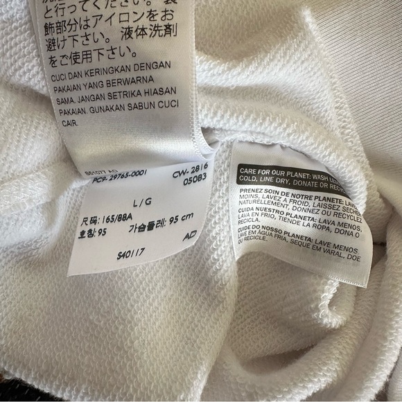Levi’s Sweatshirt White size L Women - Picture 7 of 8
